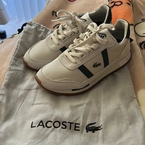 Lacoste Partner Retro Leather Trainers 